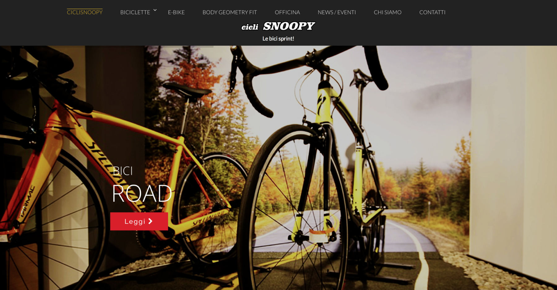 Sito web Ciclisnoopy